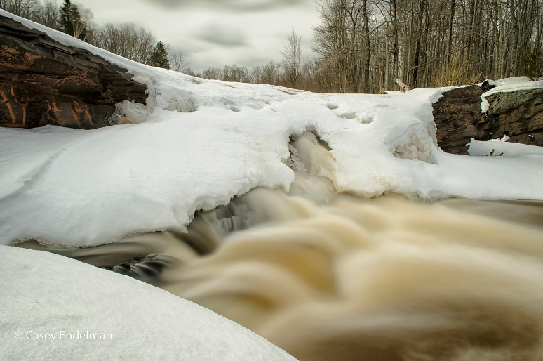Bonanza Falls on the Big Iron River
